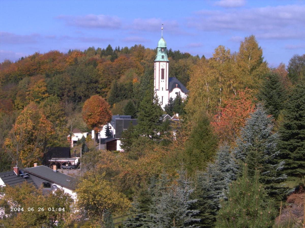 Ferienwohnung Erzgebirge - Pobershau - Mit Schoenem Ausblick, Ruhige, Beste Lage Exteriör bild