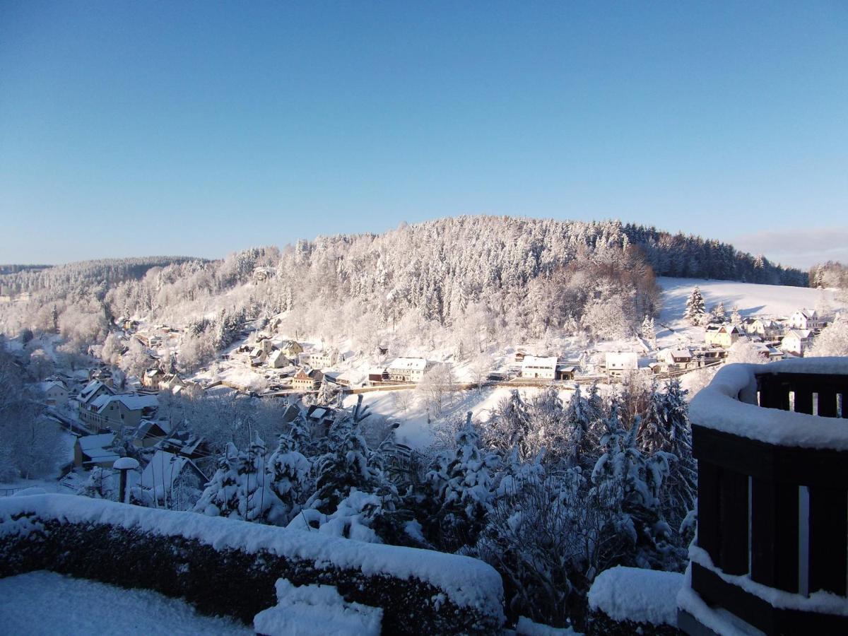 Ferienwohnung Erzgebirge - Pobershau - Mit Schoenem Ausblick, Ruhige, Beste Lage Exteriör bild